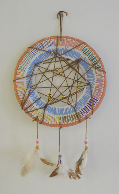 Example dreamcatcher made by artist Pui Lee