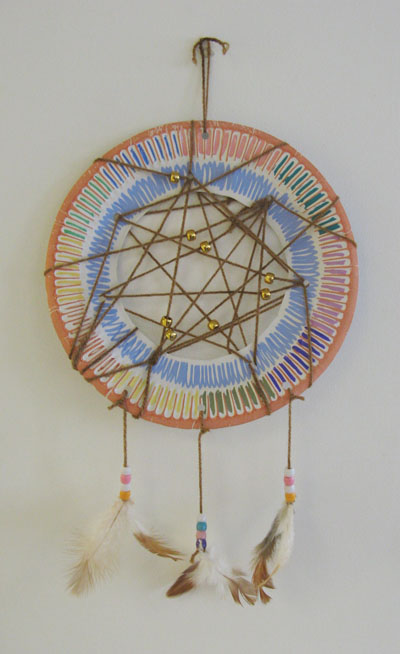 Example dreamcatcher made by artist Pui Lee