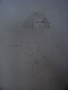 Life Drawing (2007) pencil on paper - Pui Lee