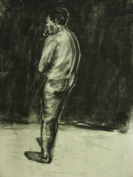 life drawing i (2008) charcoal on paper - Pui Lee