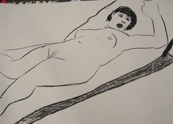life drawing iii (2008) pen on paper - Pui Lee