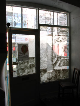 Inside view of whitewash window installation (2005) - Pui Lee