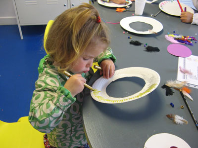 Making Dreamcatchers!